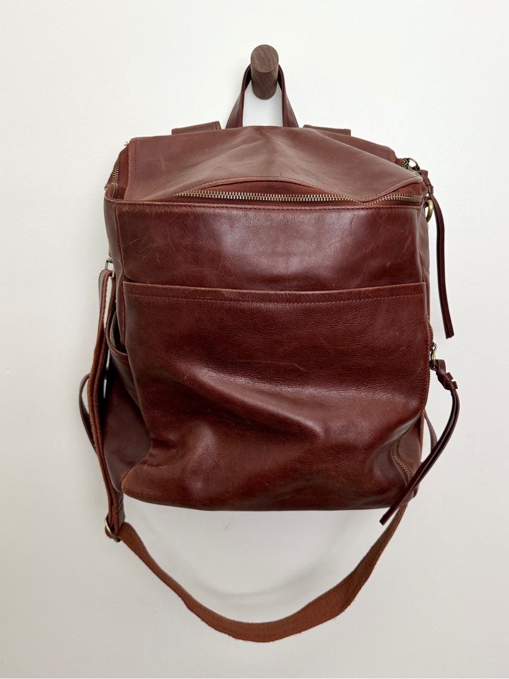 La Mère Luxe Leather Backpack Original